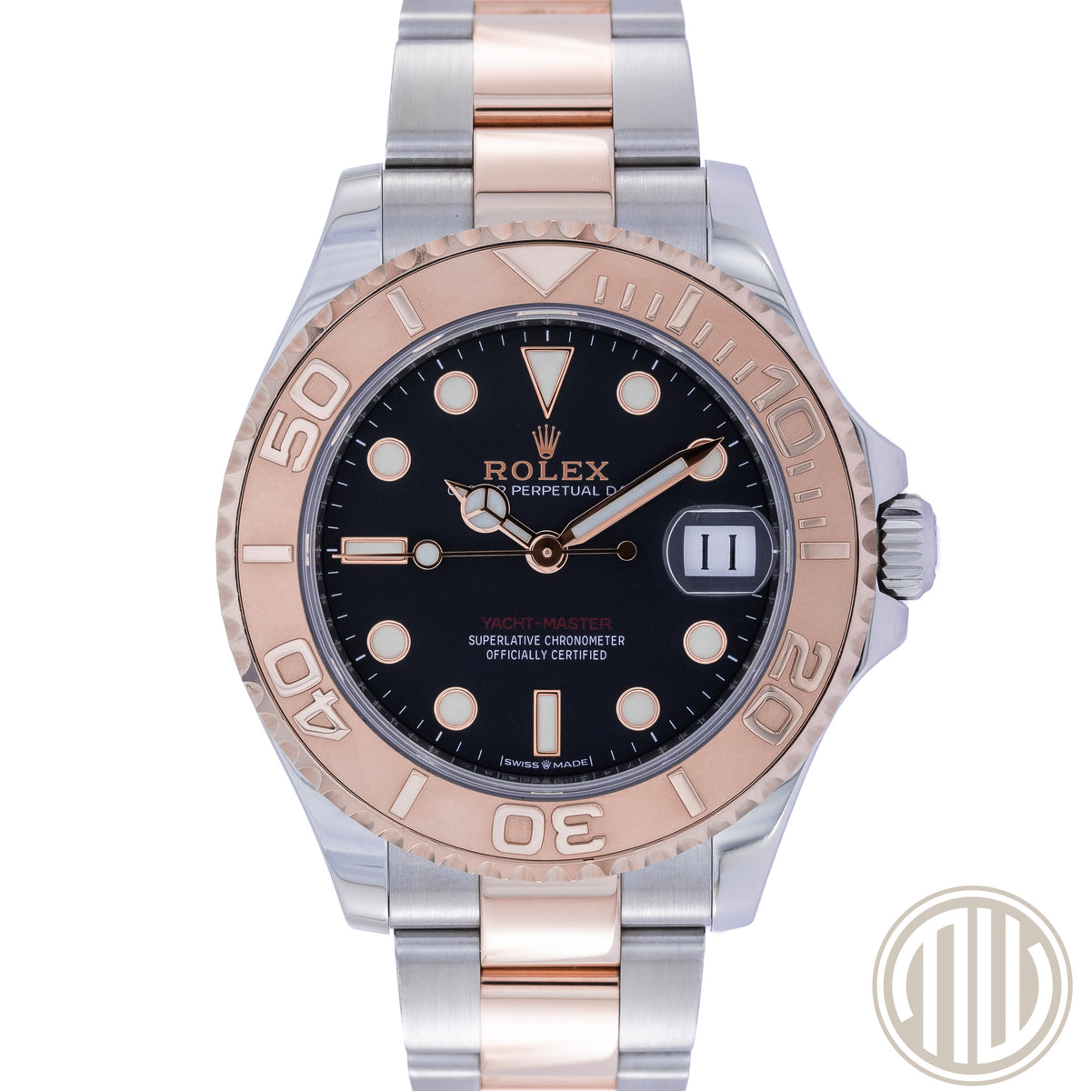 Rolex Yacht-Master 37 Steel / Everose | Lc100 | Orig. Invoice | Box and Papers | 2021