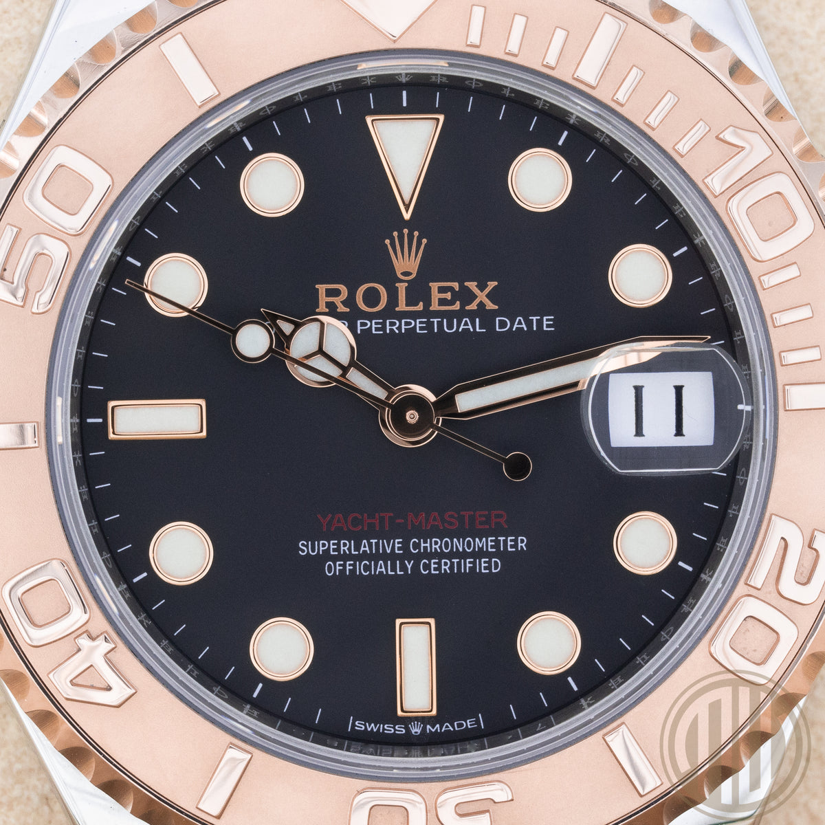 Rolex Yacht-Master 37 Steel / Everose | Lc100 | Orig. Invoice | Box and Papers | 2021