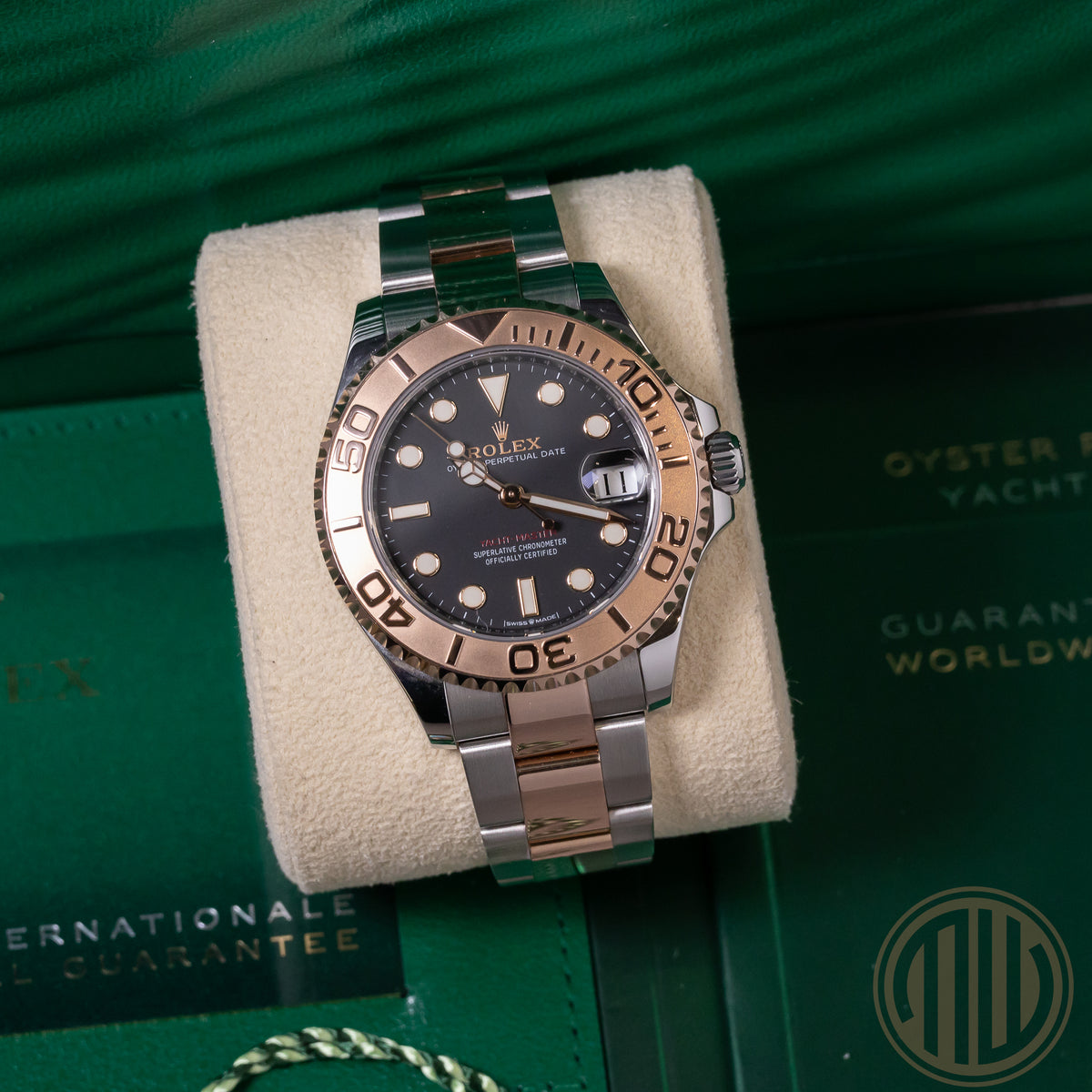 Rolex Yacht-Master 37 Steel / Everose | Lc100 | Orig. Invoice | Box and Papers | 2021