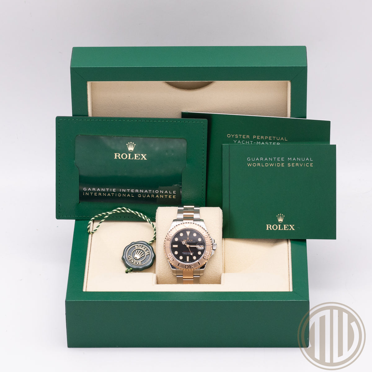 Rolex Yacht-Master 37 Steel / Everose | Lc100 | Orig. Invoice | Box and Papers | 2021