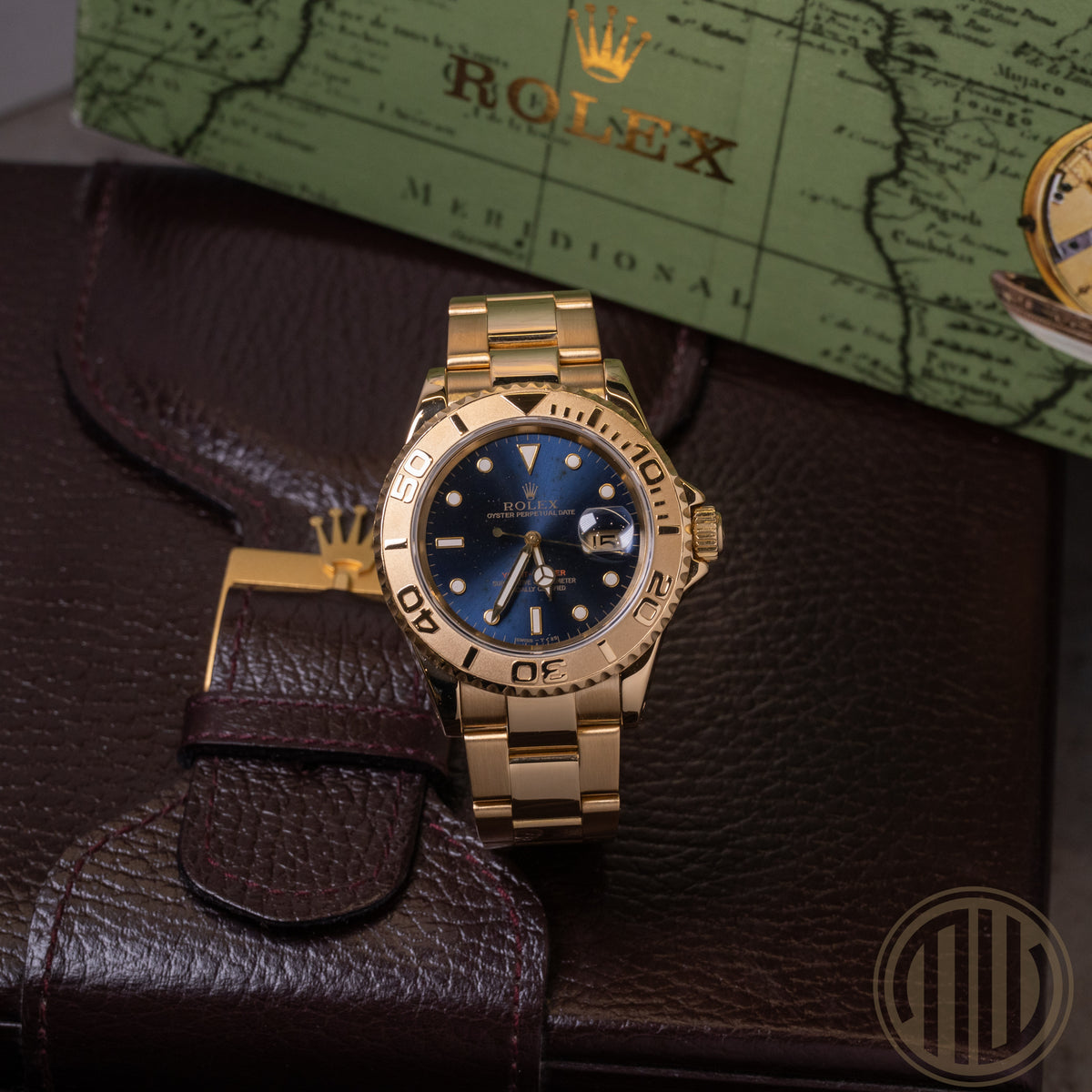 Rolex Yacht-Master 40 W-Serie | Orig.Invoice | Blue Dial | Box and Papers | 1995 | 16628