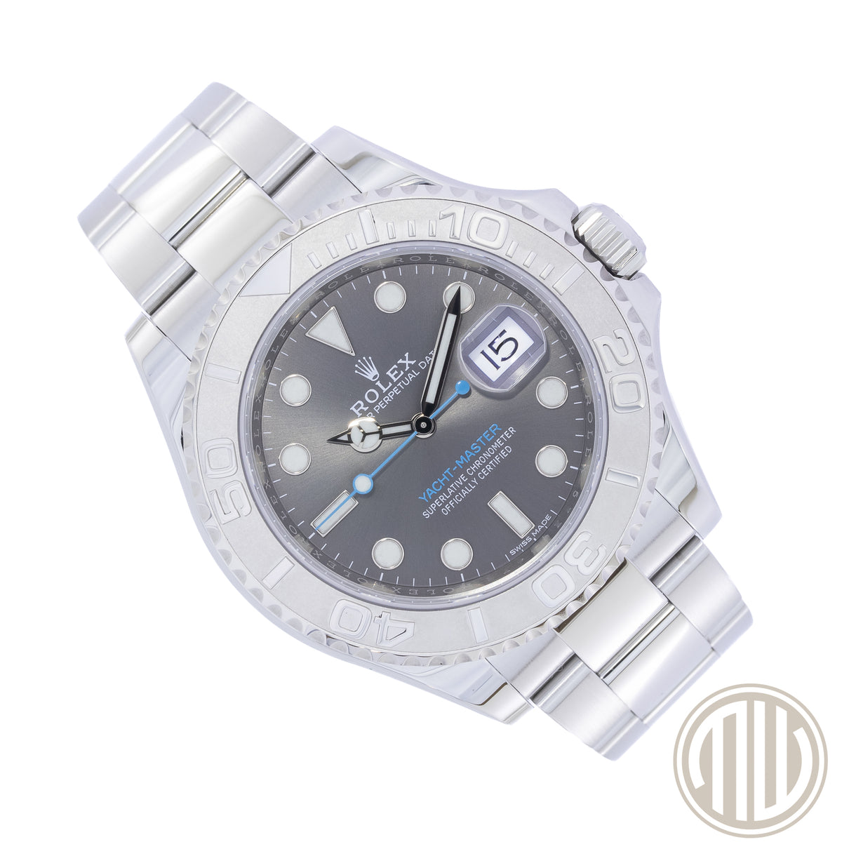 Rolex Yacht-Master 40 Rhodium Dial | Lc100 | Steel | Box and Papers | 2017