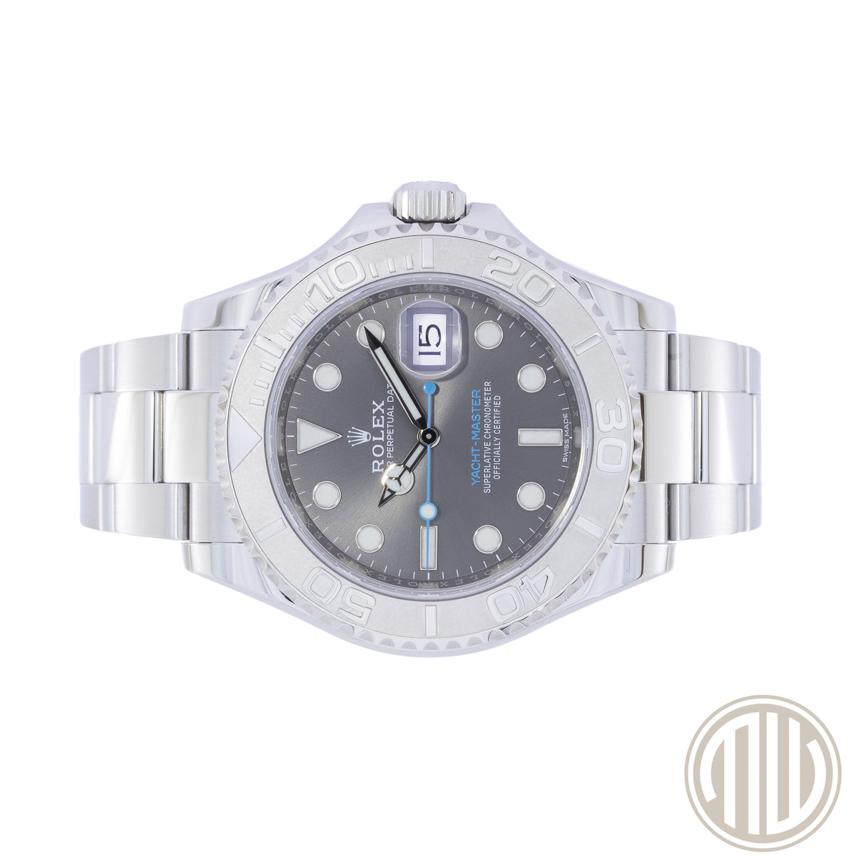 Rolex Yacht-Master 40 Rhodium Dial | Lc100 | Steel | Box and Papers | 2017