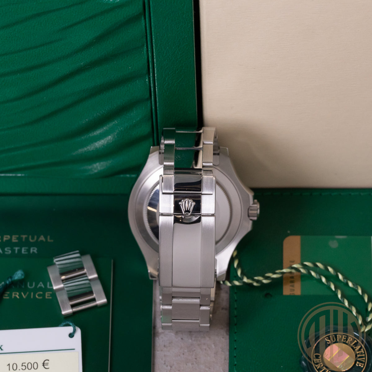 Rolex Yacht-Master 40 Rhodium Dial | Lc100 | Steel | Box and Papers | 2017