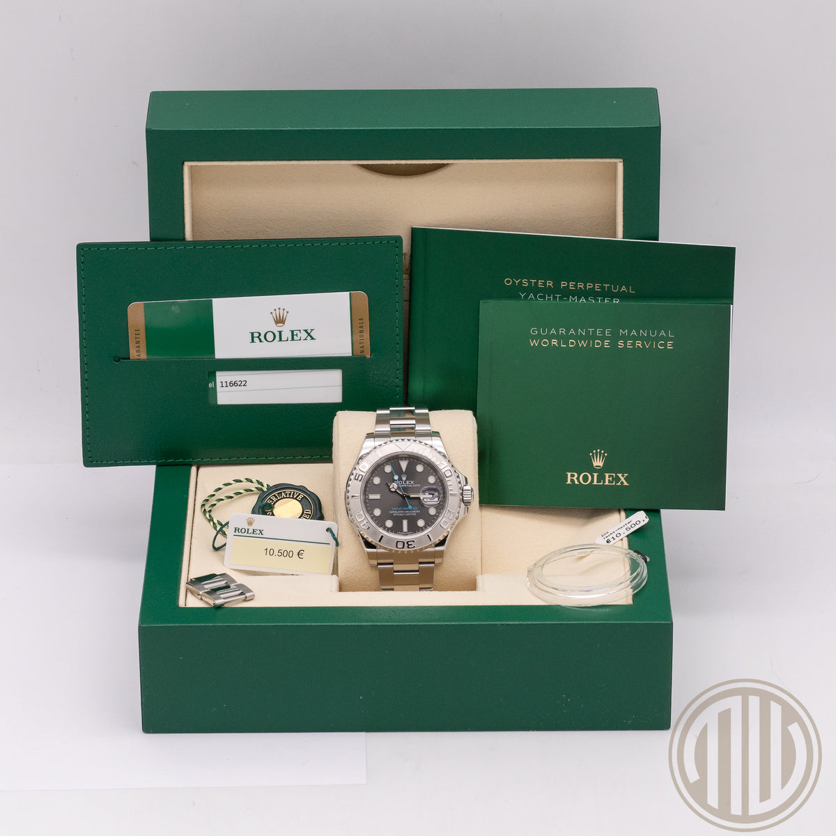 Rolex Yacht-Master 40 Rhodium Dial | Lc100 | Steel | Box and Papers | 2017