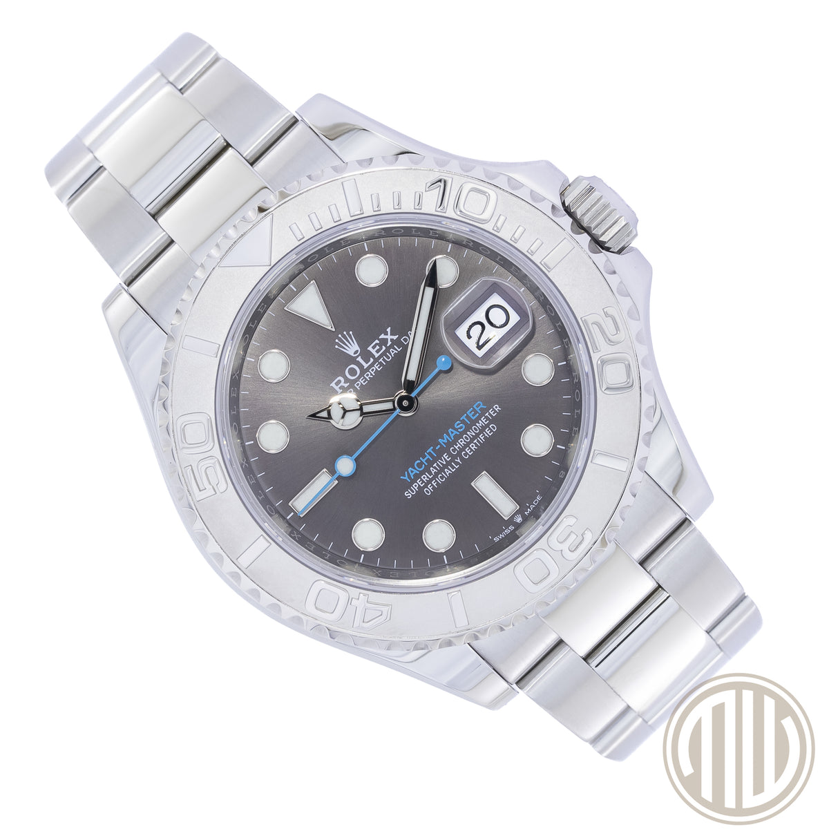 Rolex Yacht-Master 40 Rhodium Dial | Platinum Bezel | Box and Papers | 2021