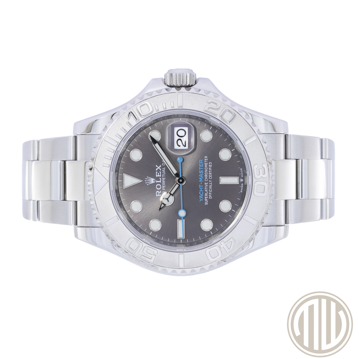 Rolex Yacht-Master 40 Rhodium Dial | Platinum Bezel | Box and Papers | 2021