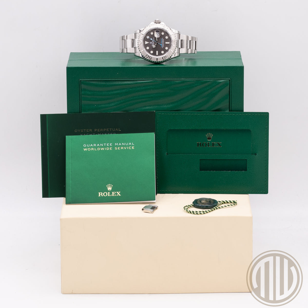 Rolex Yacht-Master 40 Rhodium Dial | Platinum Bezel | Box and Papers | 2021