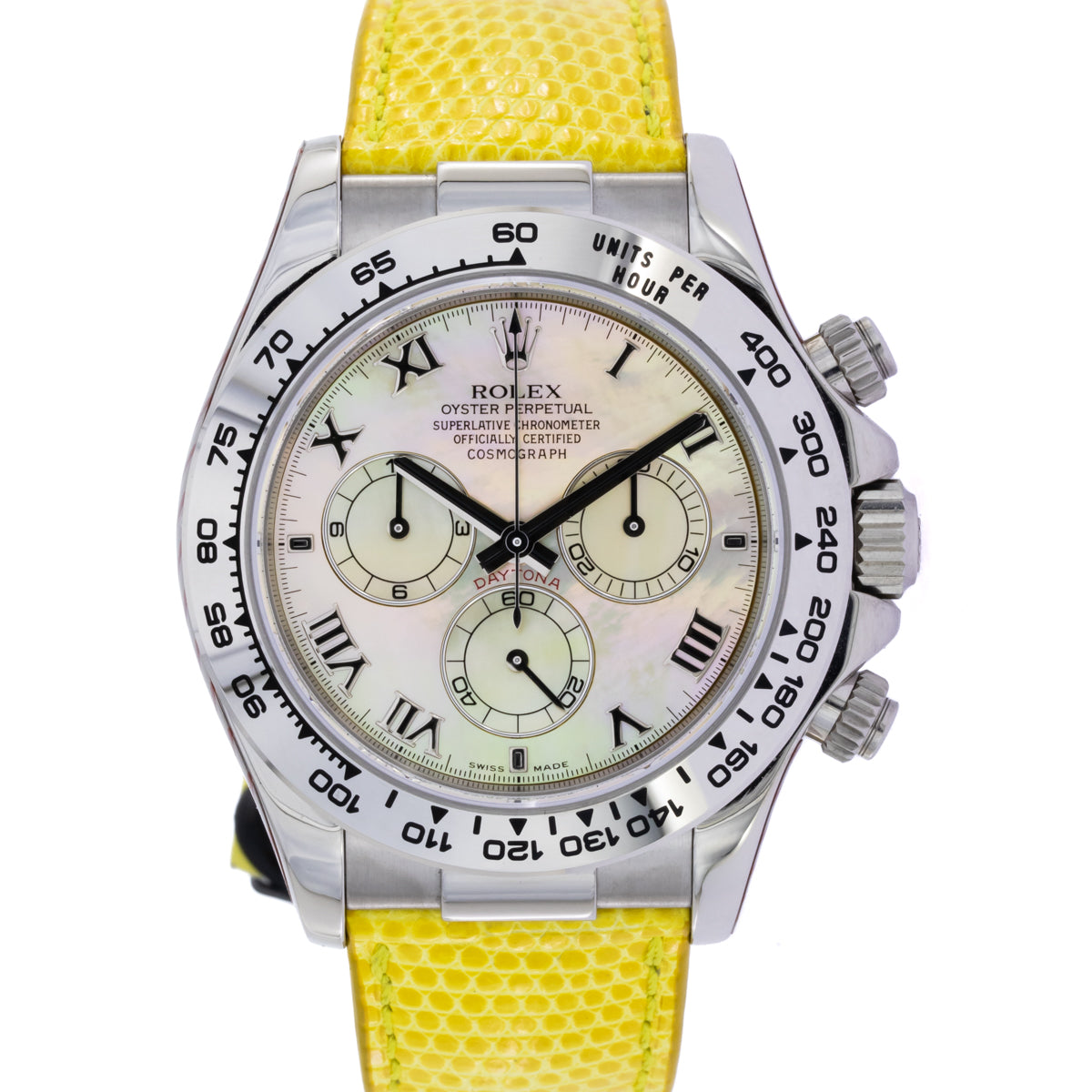 Rolex Daytona Beach Daytona | Oro blanco de 18 quilates | Serie P | Nuevo servicio Rolex | 116519