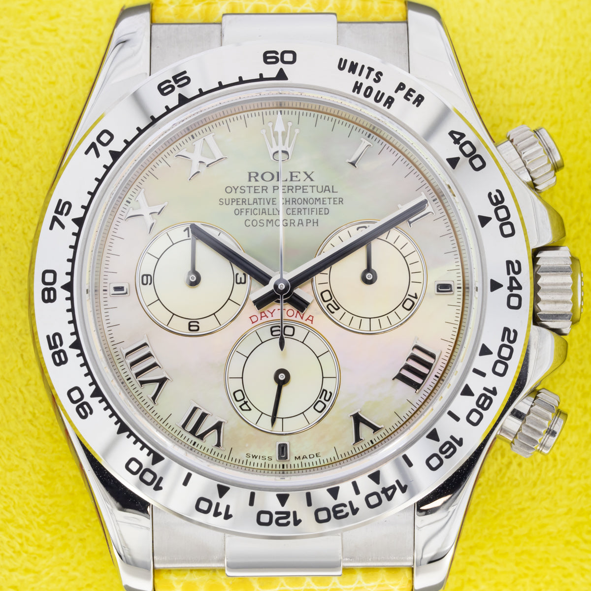 Rolex Daytona Beach Daytona | 18 carat white gold | P-Series | New Rolex Service | 116519