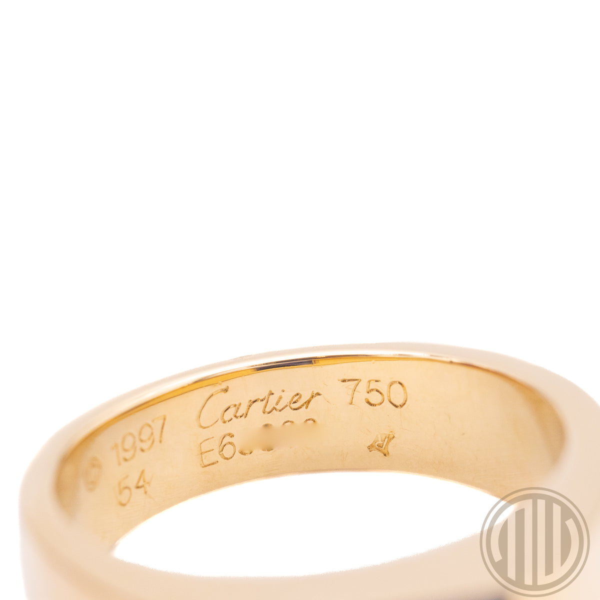 Cartier Tank Ring 750 Gelbgold | Amethyst