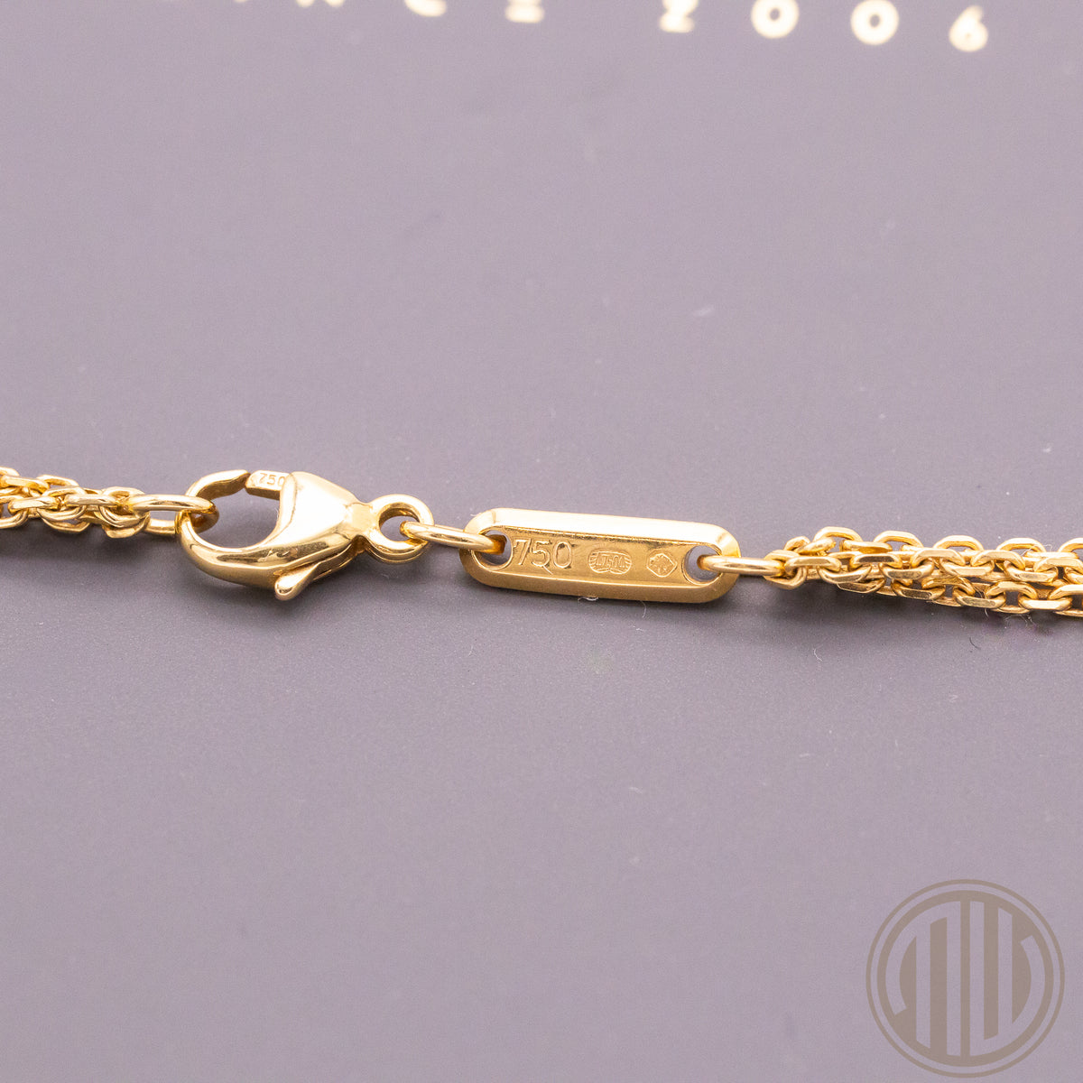 Chopard HAPPY SPIRIT Halskette 750 Gelbgold