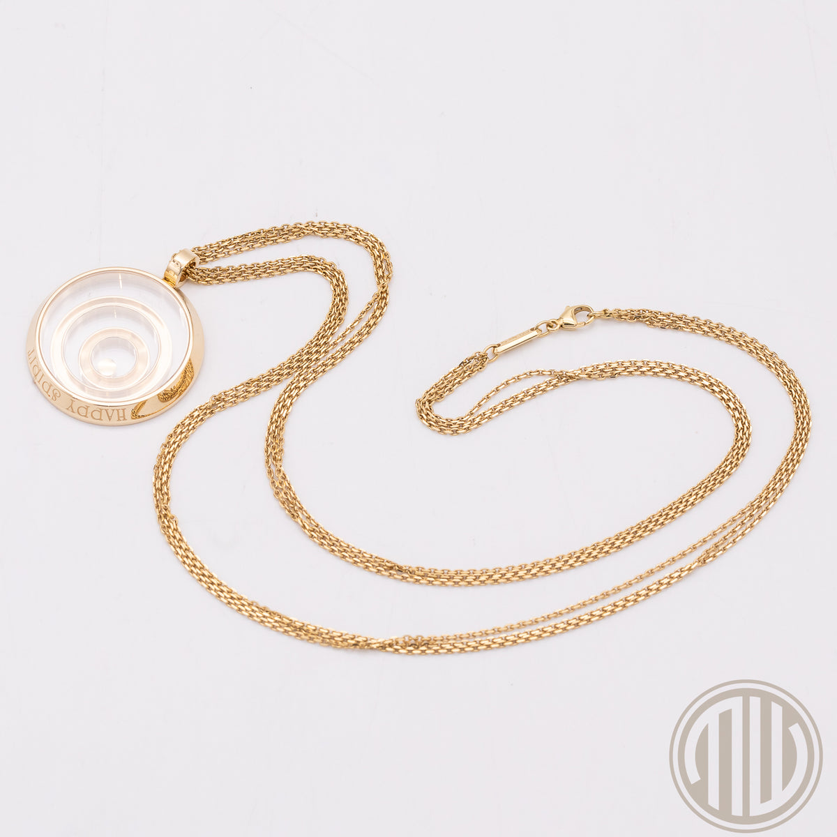 Chopard HAPPY SPIRIT Halskette 750 Gelbgold