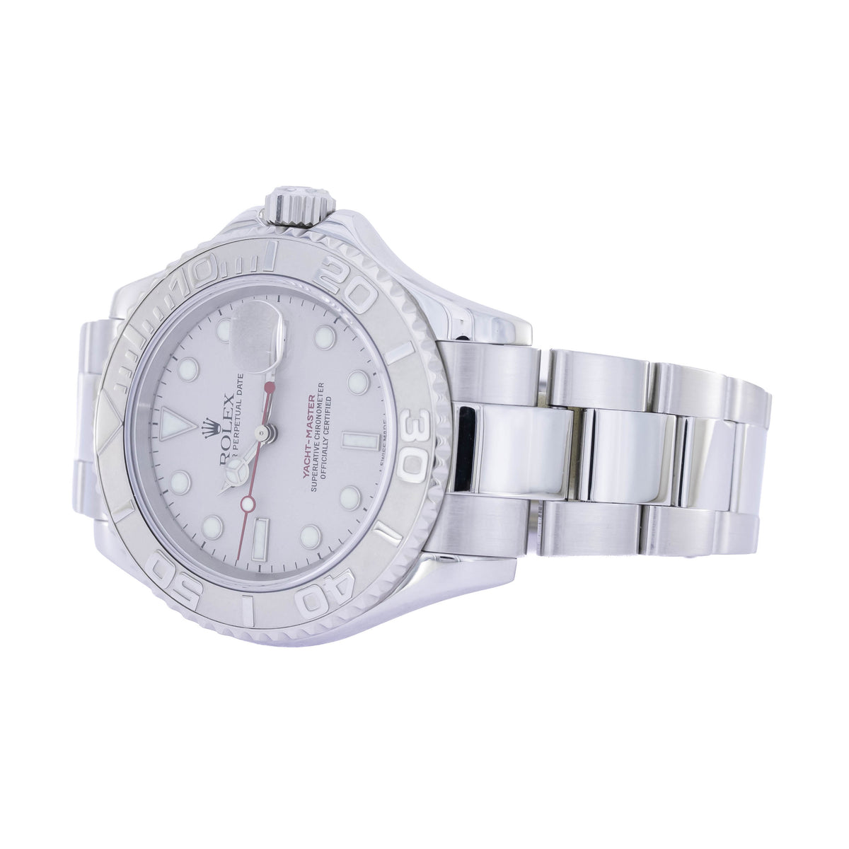 Rolex Yacht-Master 40 Rolesium | Platin Bezel | Box and Papers | 2003 | 16622