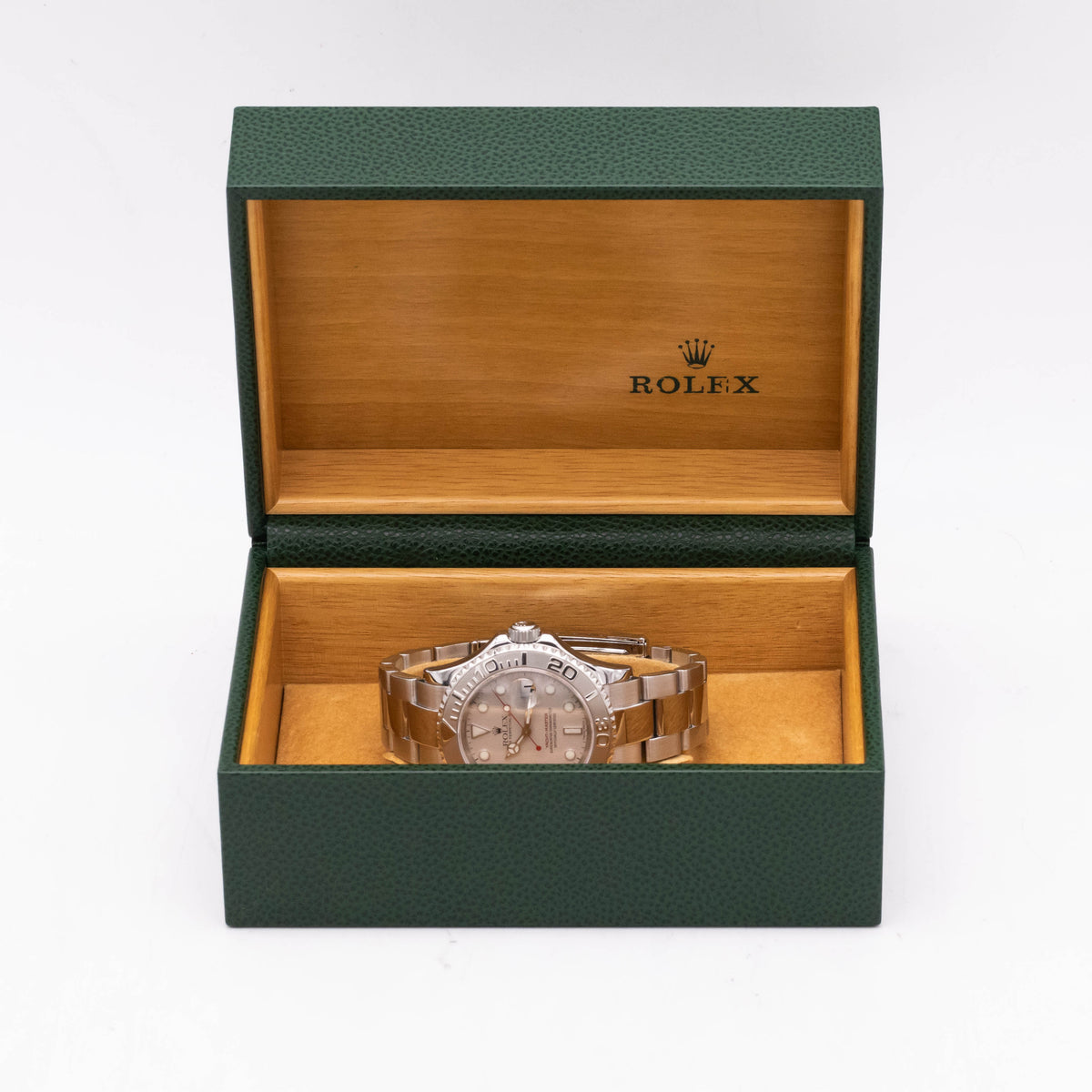 Rolex Yacht-Master 40 Rolesium | Platin Bezel | Box and Papers | 2003 | 16622