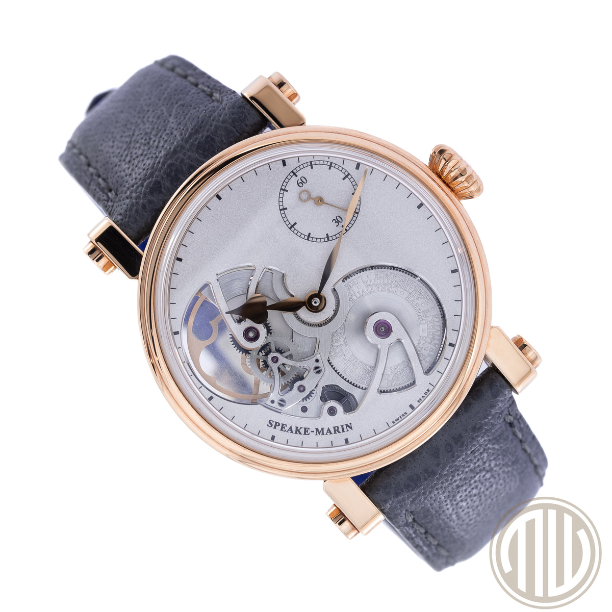 Speake-Marin Openworked Sandblasted Red Gold New | Unworn | Fullset | 2025