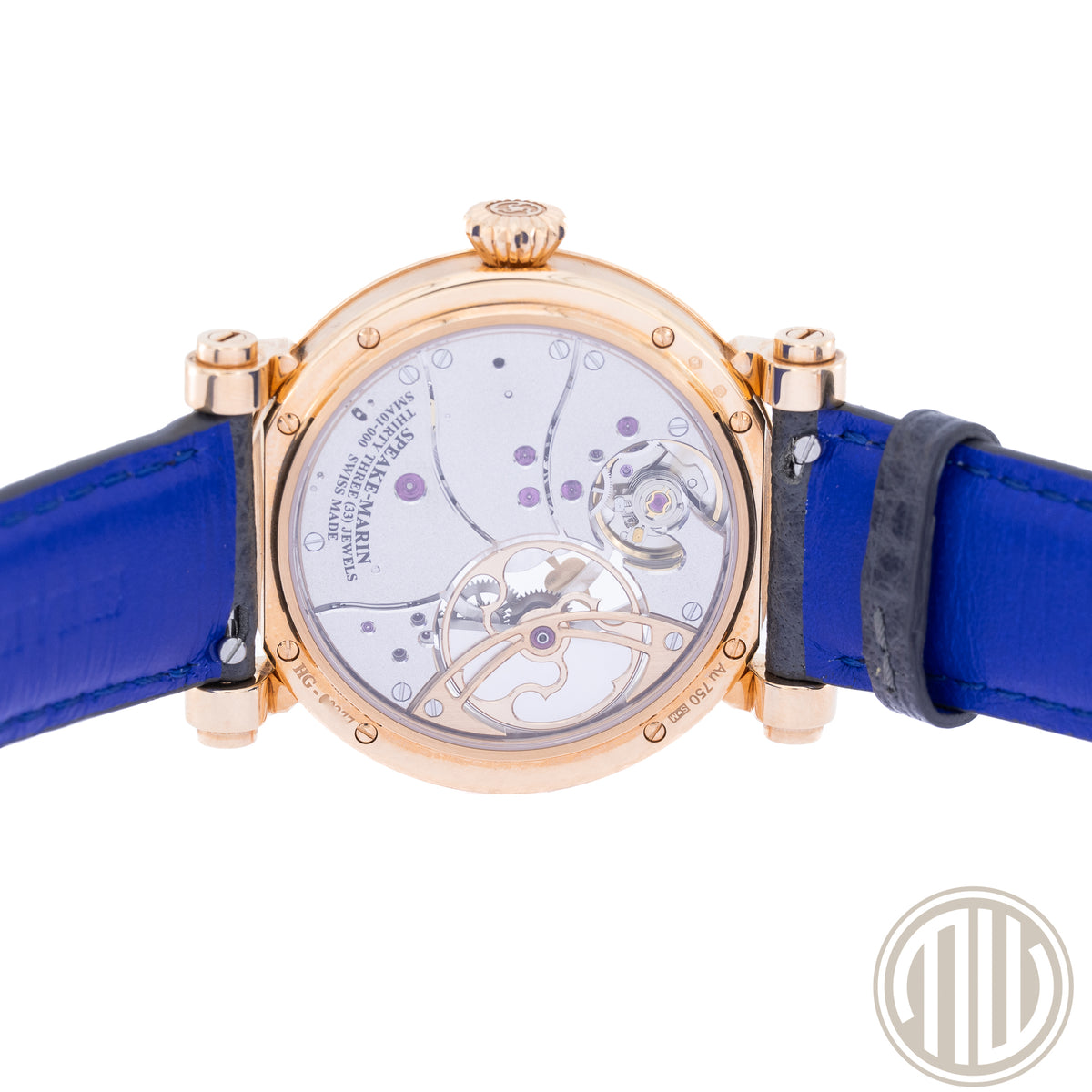 Speake-Marin Openworked Sandblasted Red Gold New | Unworn | Fullset | 2025