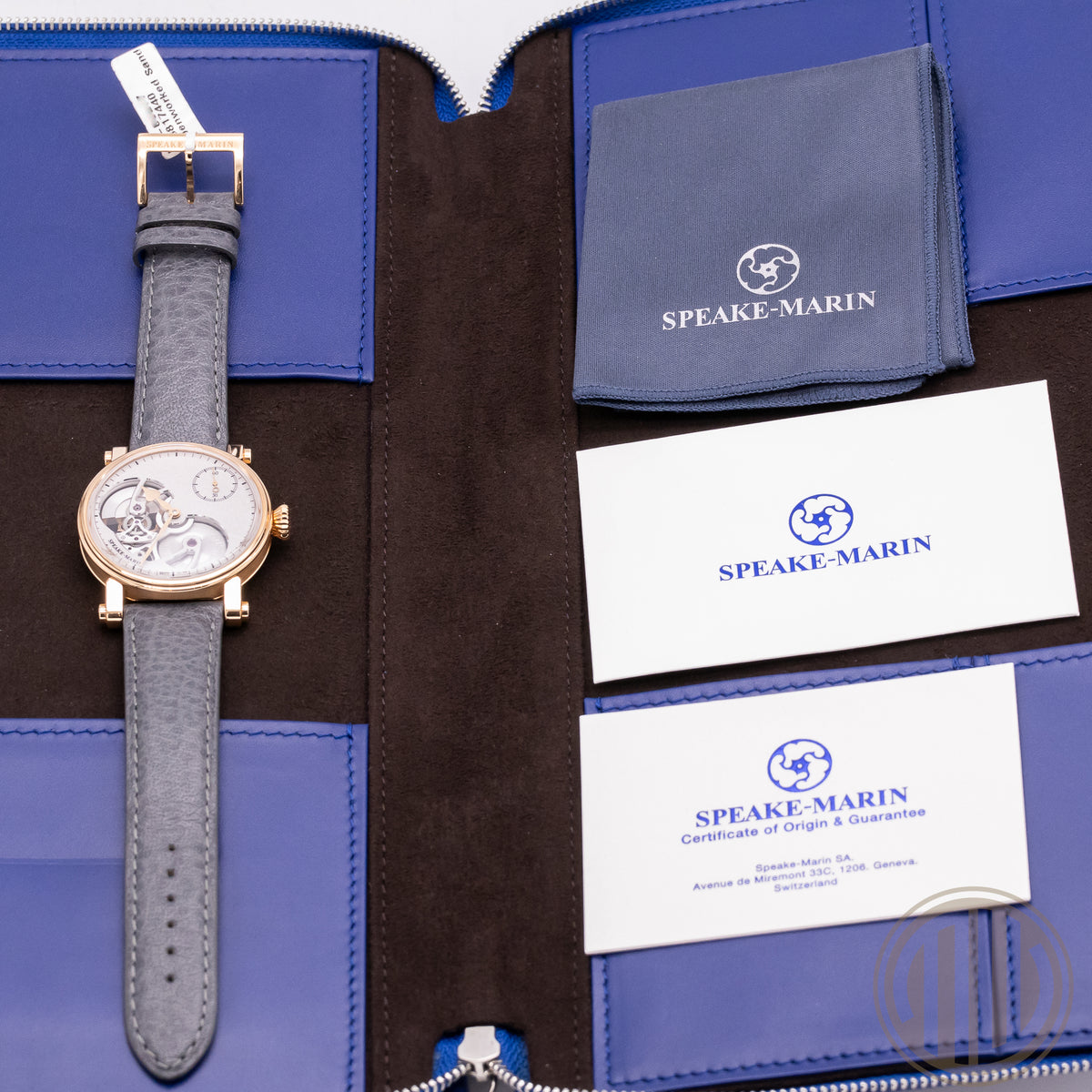 Speake-Marin Openworked Sandblasted Red Gold New | Unworn | Fullset | 2025