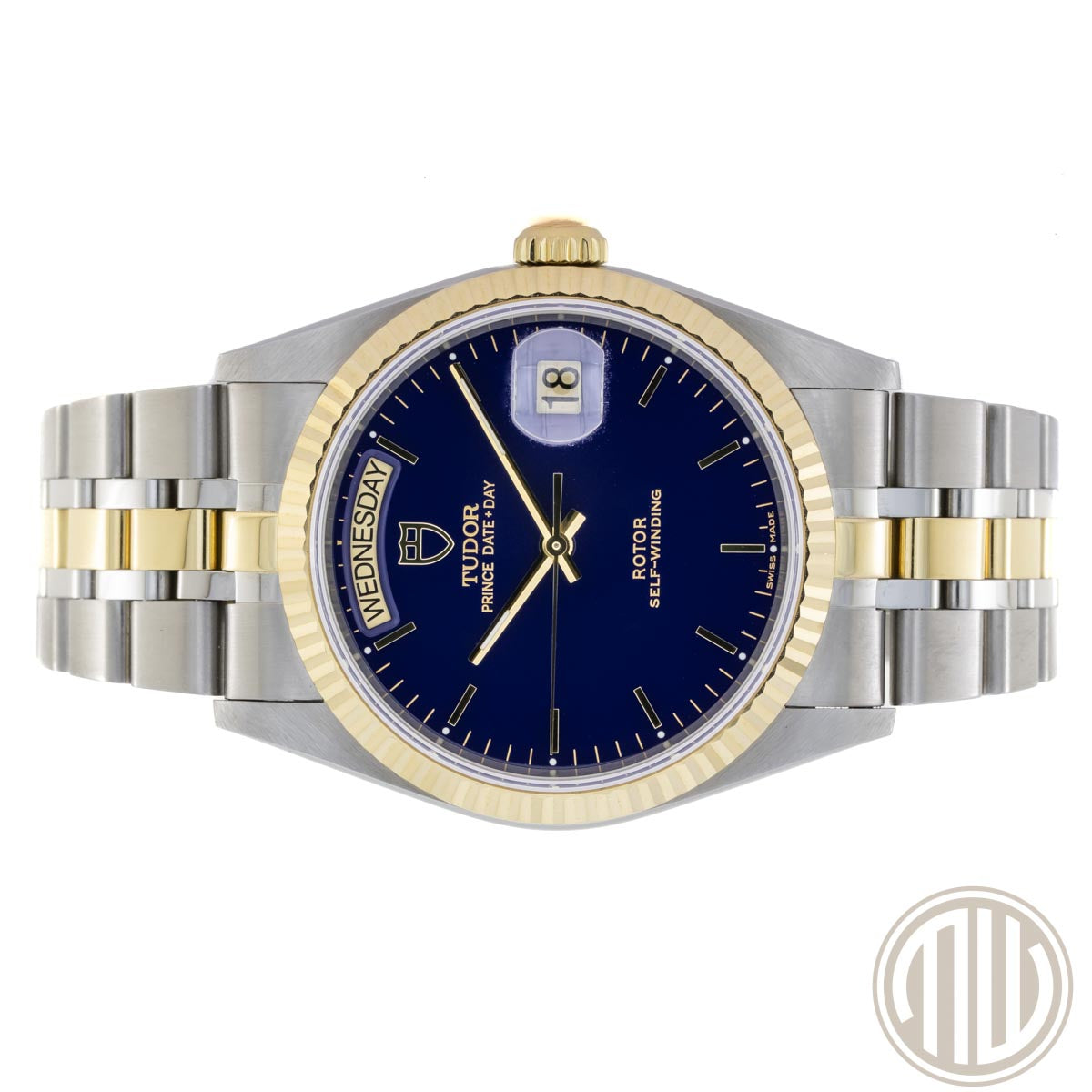 Tudor Prince Date Day | Blue Dial | Bicolor | Box and Papers | 2023 | 76213