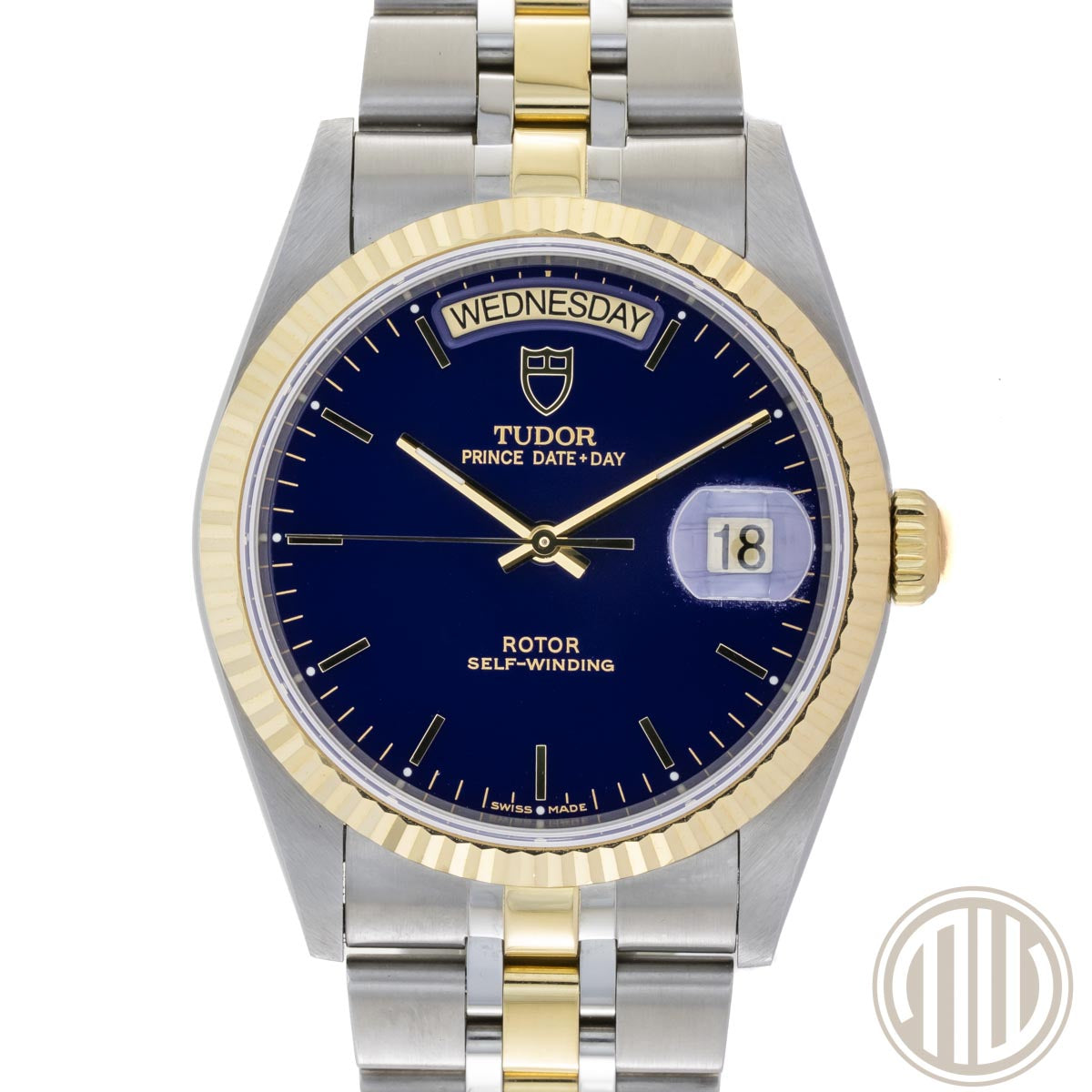 Tudor Prince Date Day | Blue Dial | Bicolor | Box and Papers | 2023 | 76213