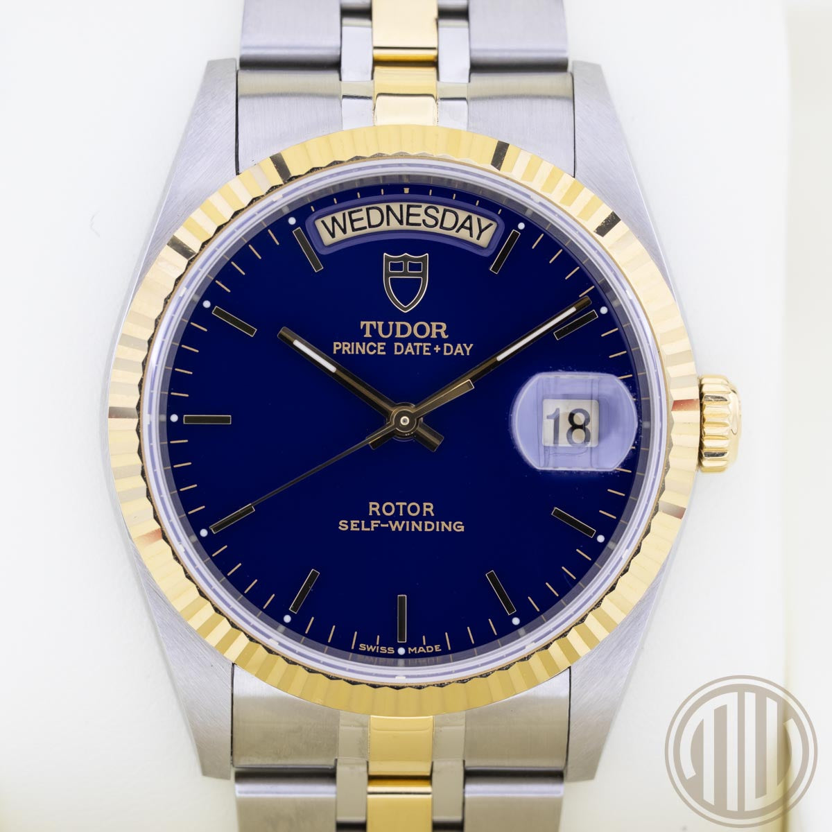 Tudor Prince Date Day | Blue Dial | Bicolor | Box and Papers | 2023 | 76213