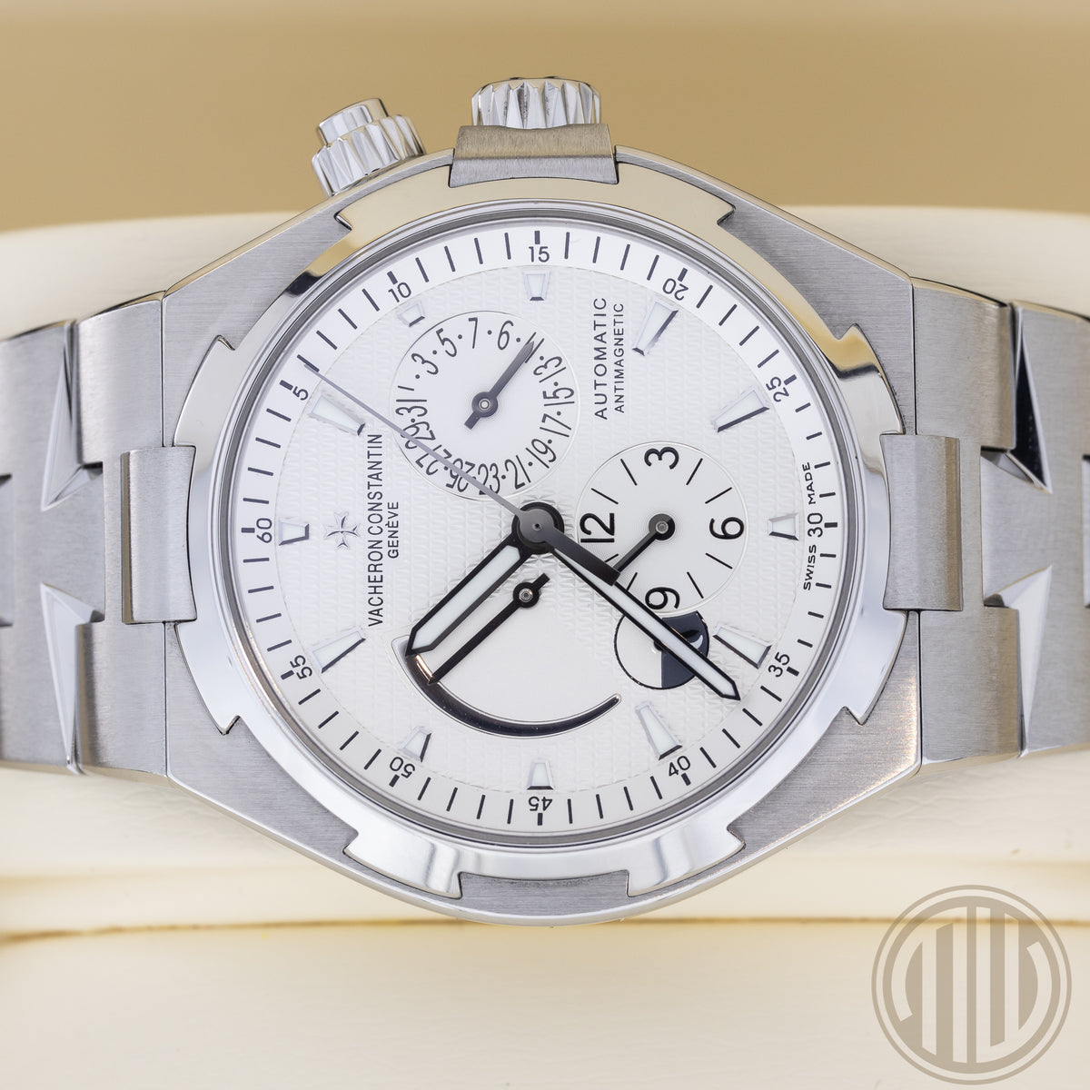 Vacheron Constantin Overseas Dual Time White Dial | Stainless Steel | Box and Papers | 2013