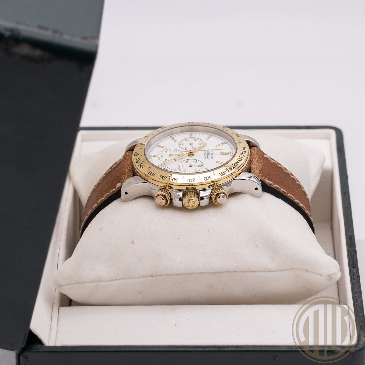 Zenith El Primero Rainbow Chronograph White Dial | Bicolor | Box and Papers | 1993 | Top Condition