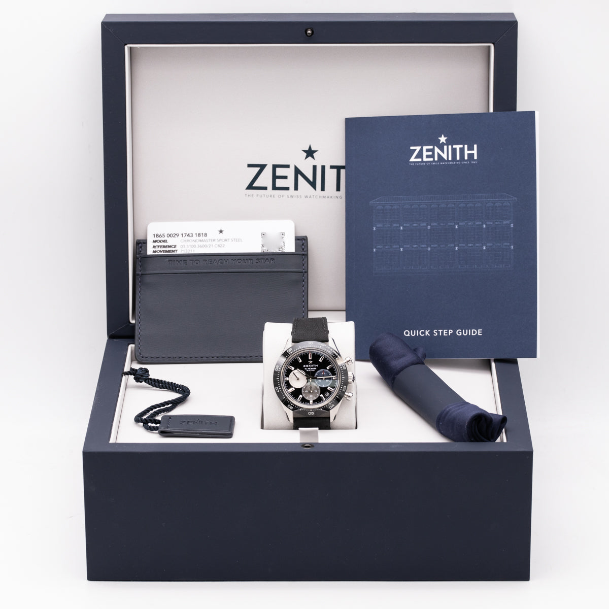 Zenith Chronomaster Sport Steel | Box and Papers | 2022 |