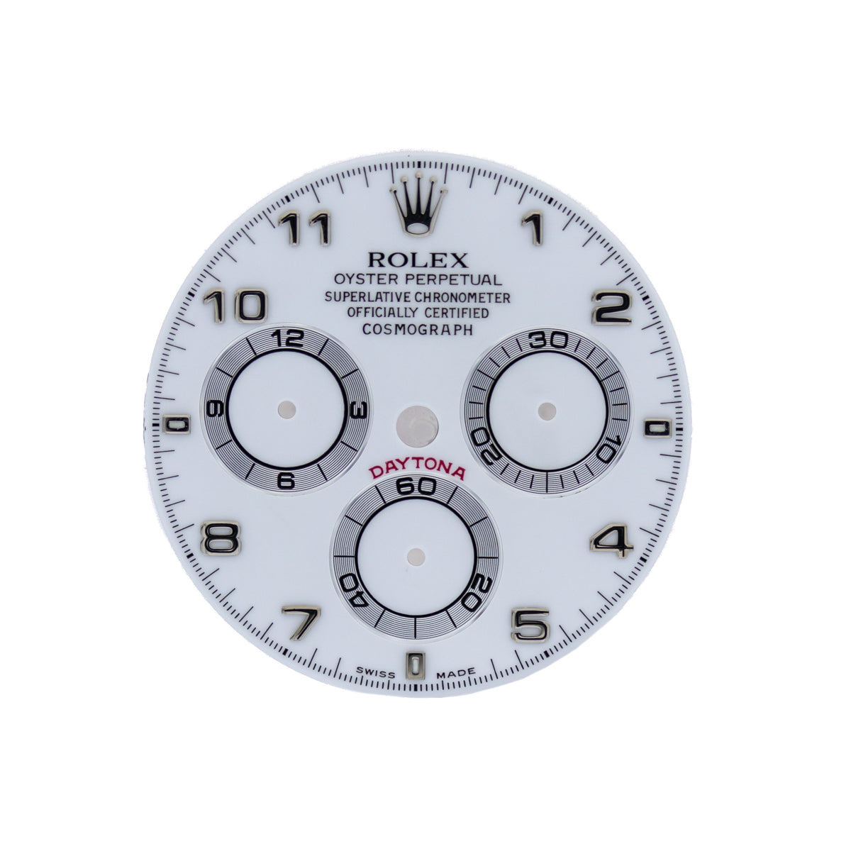 Rolex Daytona White Dial for Ref: 116519 or Caliber 4130