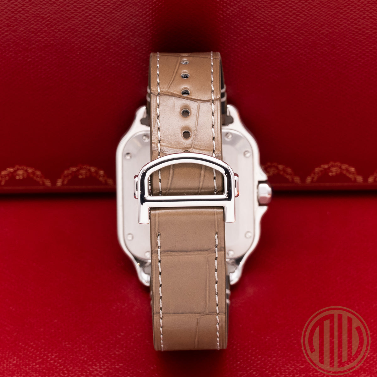 Cartier Santos Medium | Brown Dial | Stainless-Steel | Box and Papers | 2024 | Ref: WSSA0065