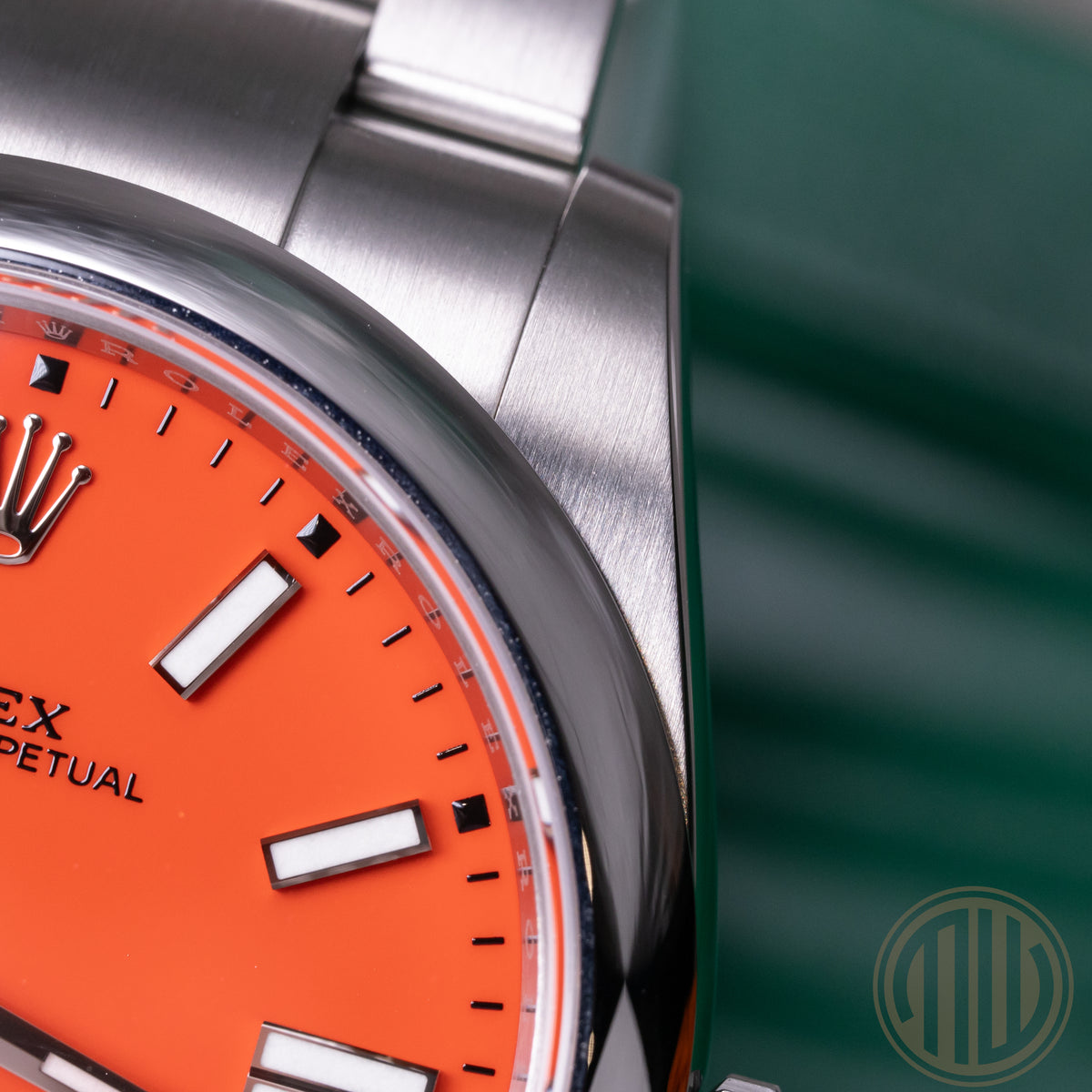 Rolex Oyster Perpetual 41 Red Coral Dial | New | Unworn | Box and Papers | 2021 | 124300