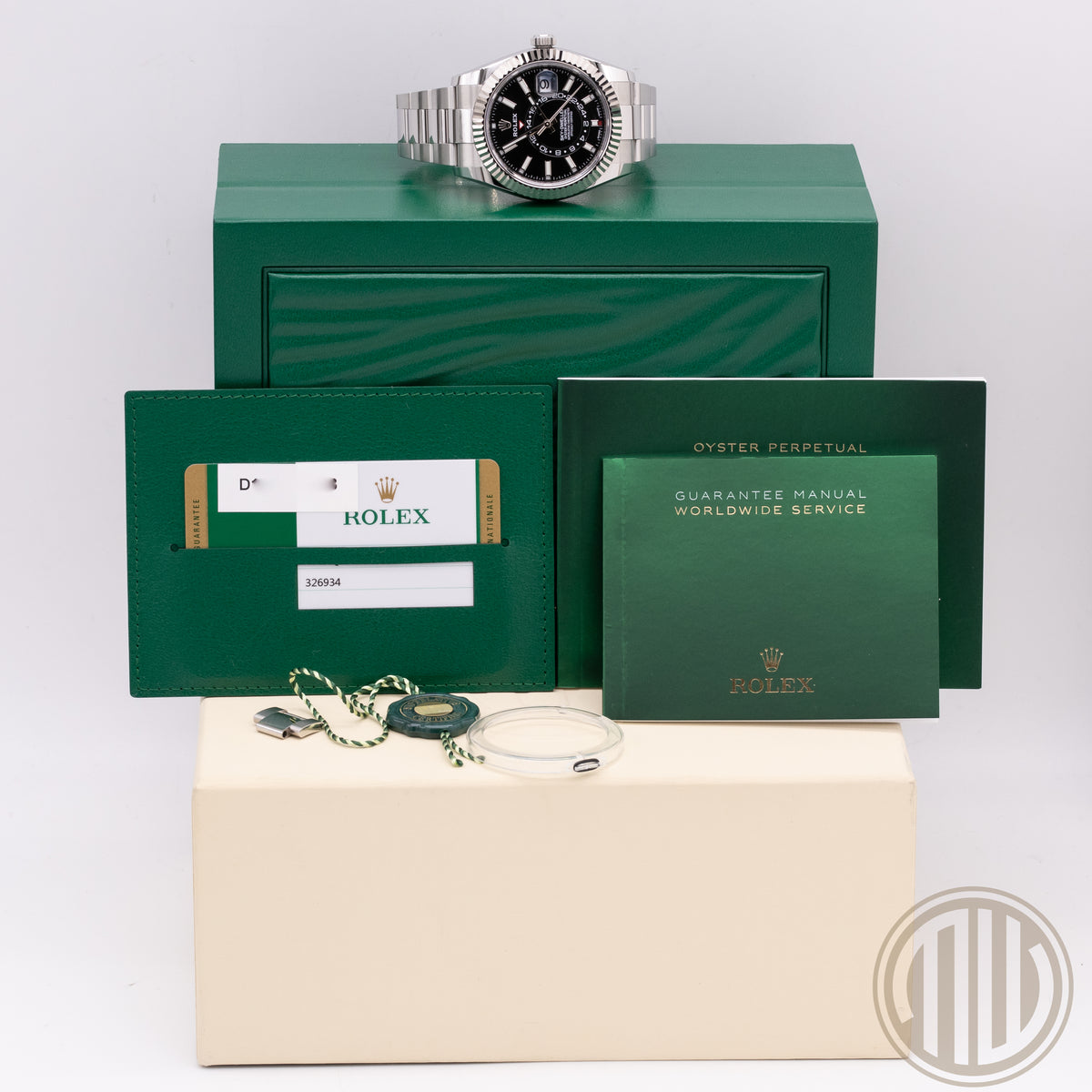 Rolex Sky-Dweller Black Dial | Steel | Box and Papers | 2019 | Ref: 326934