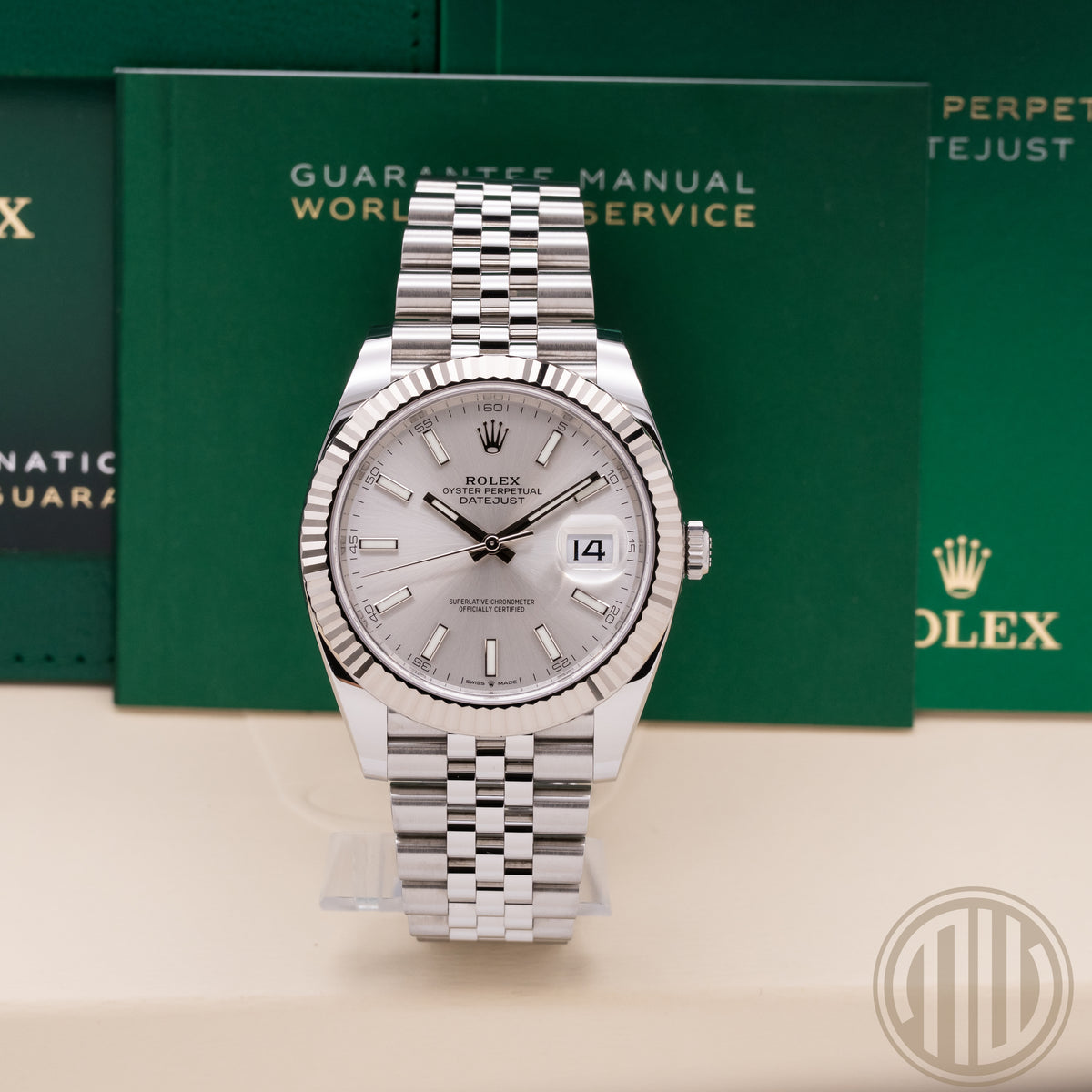 Rolex Datejust 41 Silver Dial | Fluted Bezel | Box and Papers | 2023 | Ref: 126334