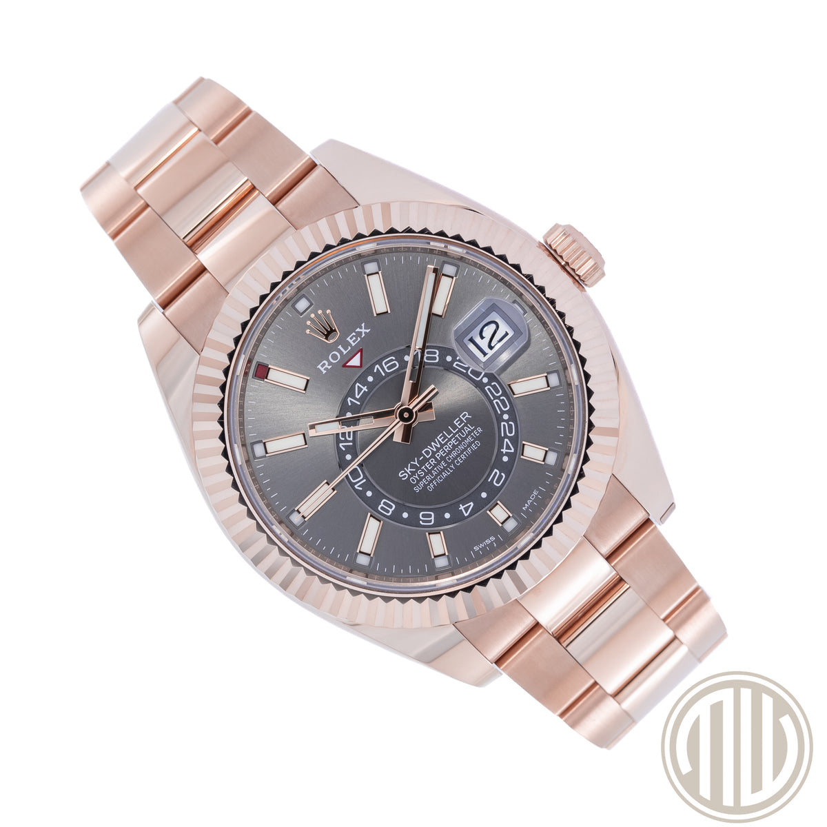 Rolex Sky-Dweller 18ct Everose-Gold | Grey Dial | Box and Papers | 2023