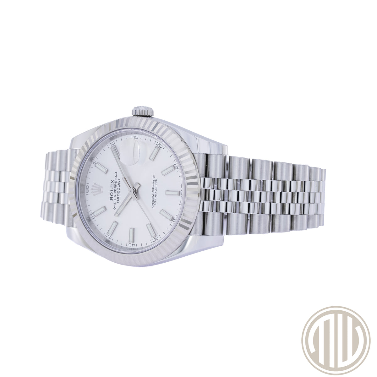 Rolex Datejust 41 Silver Dial | Fluted Bezel | Box and Papers | 2023 | Ref: 126334