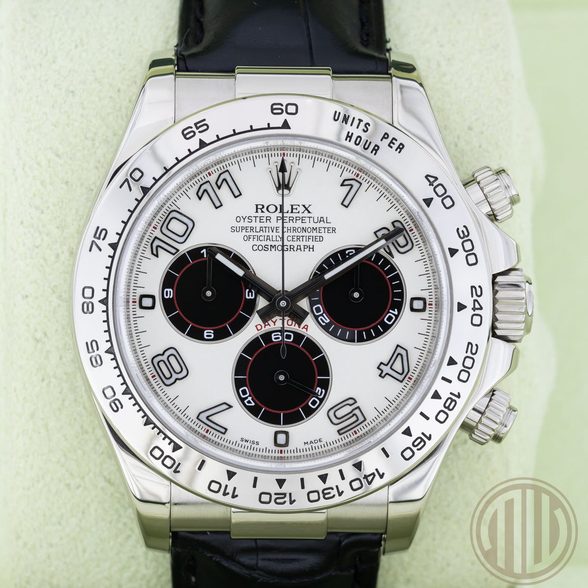 Rolex Daytona Silver Racing Dial | 750 Whitegold | Box and Papers | 2010 | Ref: 116519