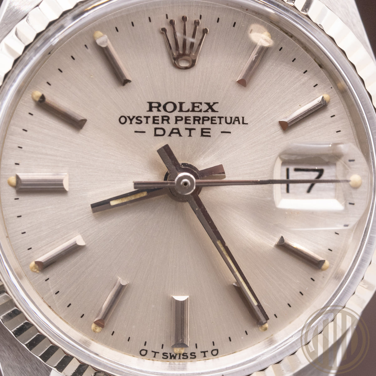 Rolex Oyster Perpetual Lady Date New-Service | Whitegold | Ref: 6517