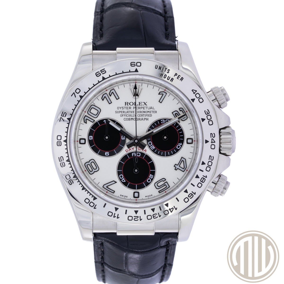 Rolex Daytona Silver Racing Dial | 750 Whitegold | Box and Papers | 2010 | Ref: 116519